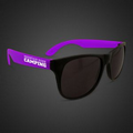Neon Sunglasses w/ Purple Arms